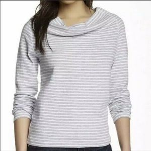 James Perse off shoulder / cowl neck long sleeve